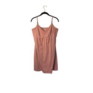 Bump in the Night Pink Maternity Nursing Nightgown Size Large